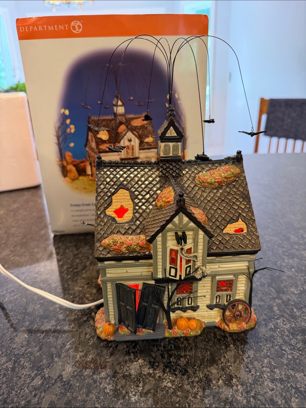 Department 56 Halloween Creepy Creek Carriage House